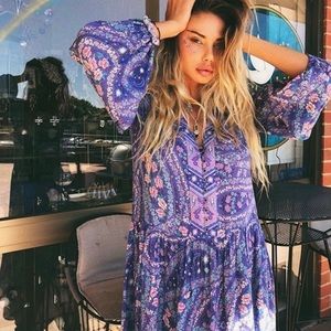 Spell city lights gown